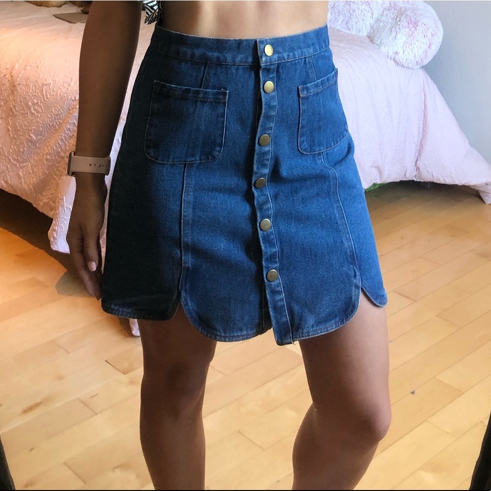 Boutique bought Denim skirt!